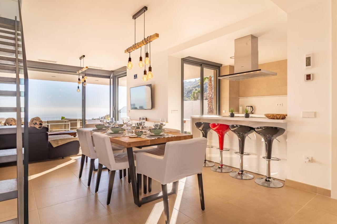 2260-Luxury Villa With Private Pool And Seaview مانيلفا المظهر الخارجي الصورة