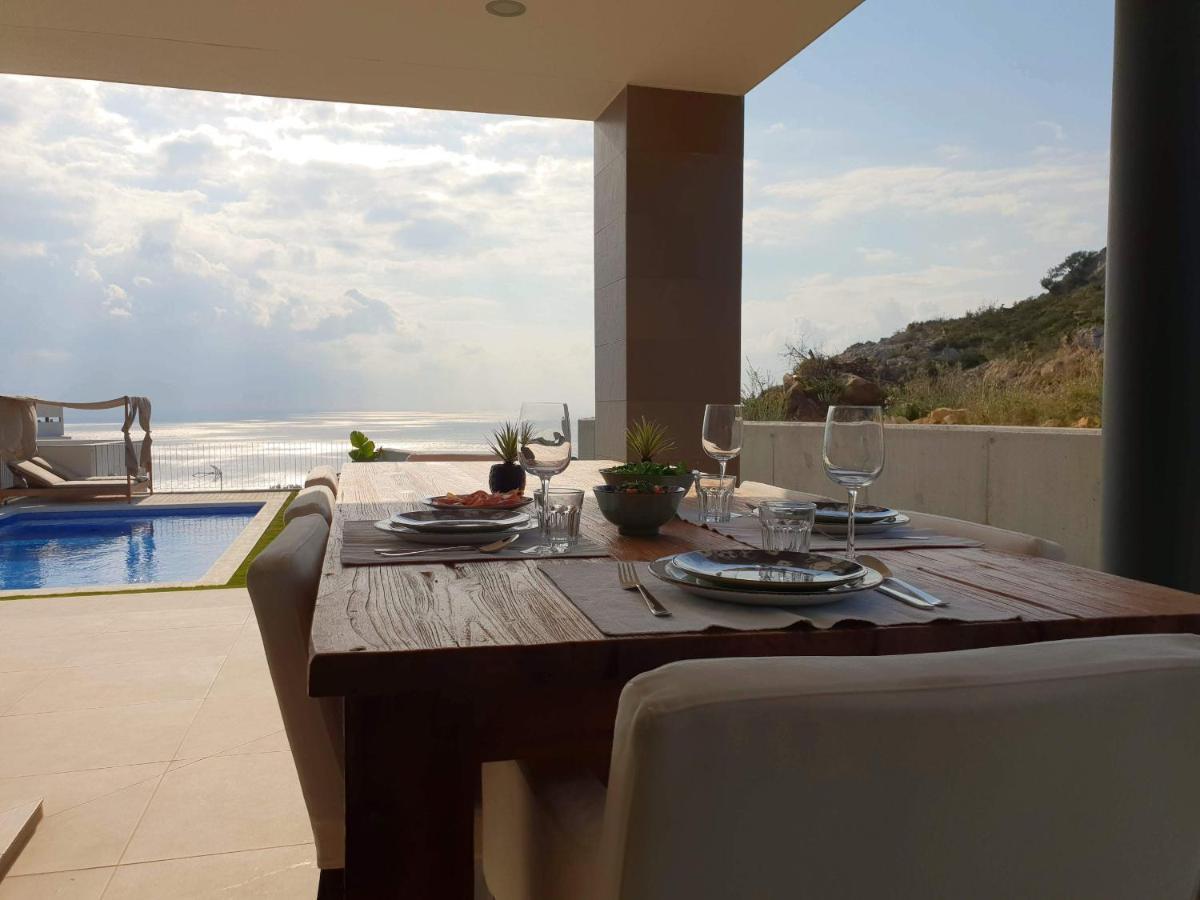 2260-Luxury Villa With Private Pool And Seaview مانيلفا المظهر الخارجي الصورة
